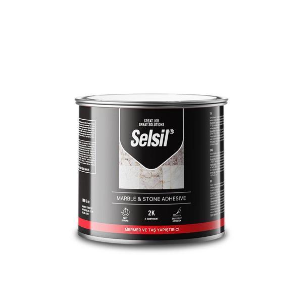 SELSİL MERMER - TAŞ TENEKE SERAMİK YAPIŞTIRICI 250GR (4401) - Image 1
