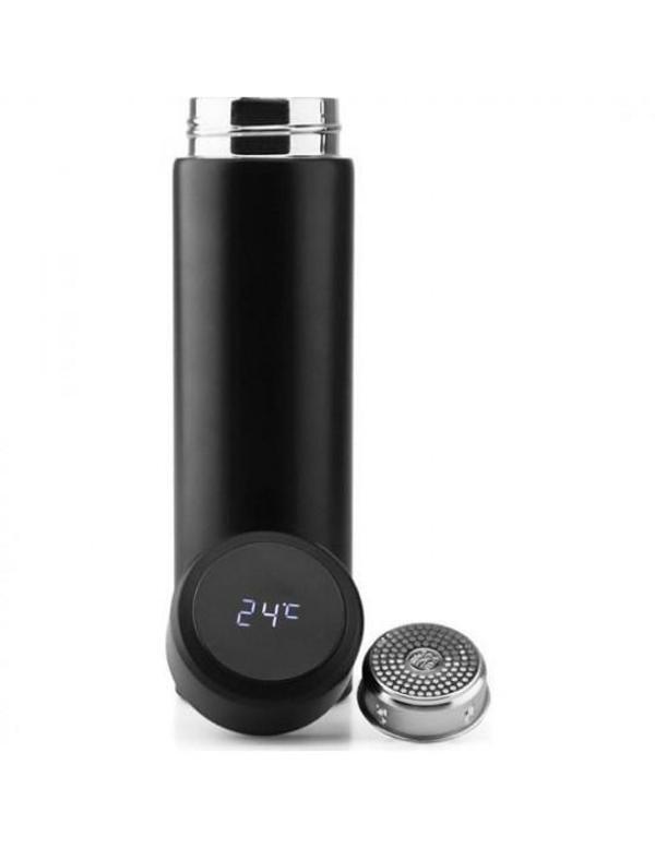 Dijital Sıcaklık Göstergeli Renkli Çelik Termos - 500 ML (4401) - Image 1