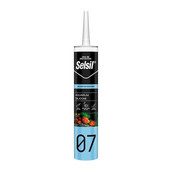 SELSİL 05 MUTFAK VE BANYO SİLİKONU ŞEFFAF 280ML (4401) - Image 1