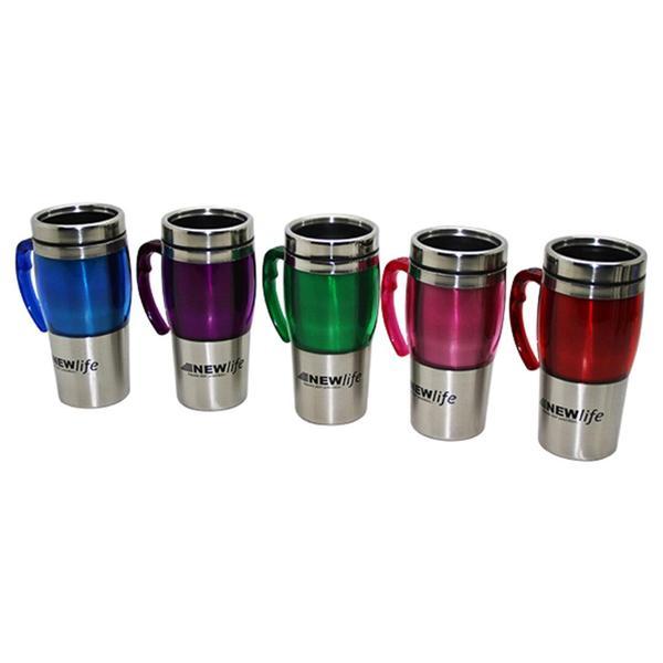 UZUN KROM - RENKLİ TERMOS BARDAK 450ML. (4401) - Image 1