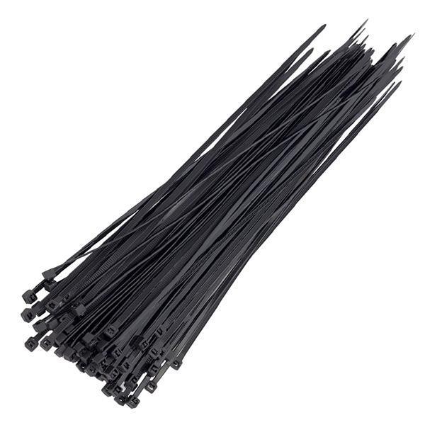 25 CM 3.6 MM SİYAH KABLO BAĞI (100LÜ PAKET) (4401) - Image 1