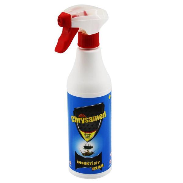 CHRYSAMED İNSEKTİSİT MAX SIVI BÖCEK İLAÇ SPREY 500ML HAMAMBÖCEK - KENE - AKREP - KARINCA - TAHTA KURUSU (4401) - Image 1