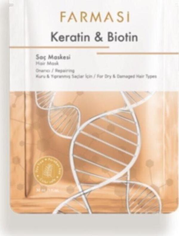 Farmasi Keratın & Bıotın Sachet Saç Maskesi 30 ml - Image 1