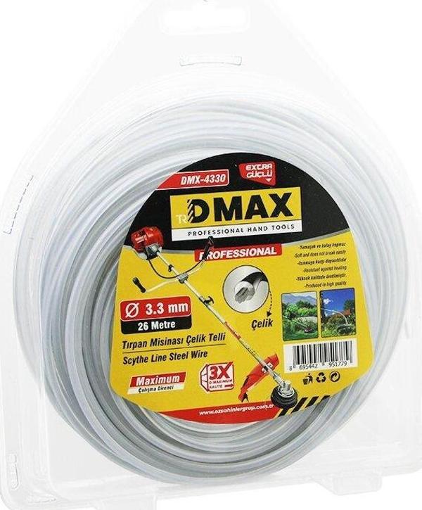 ÇELİK TELLİ YUVARLAK    3.3MM X 26MT  ÇİM BİÇME TIRPAN MİSİNASI (4401) - Image 1