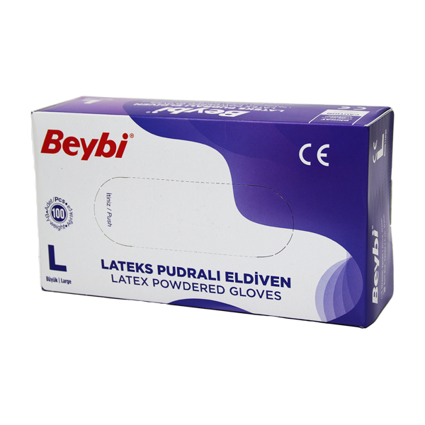 BEYBİ L PUDRALI MUAYENE ELDİVENİ 100LÜ (4401) - Image 1