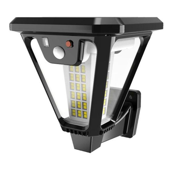 HS-V83 SOLAR SENSÖRLÜ 100 SMD LEDLİ 3 MODLU BAHÇE VE DUVAR LAMBASI (4401) - Image 1