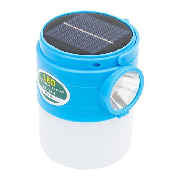 100 WATT ÇOK FONKSİYONLU SOLAR ACİL DURUM LAMBASI (4401) - Image 1