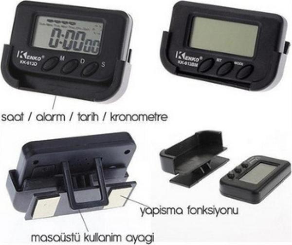 Araç İçi Dijital Saat (4401) - Image 1