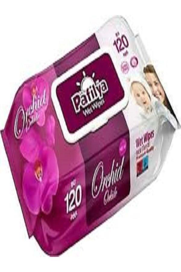 Pafilya Islak Mendil 120 Li Orkide 1 Paket - Image 1