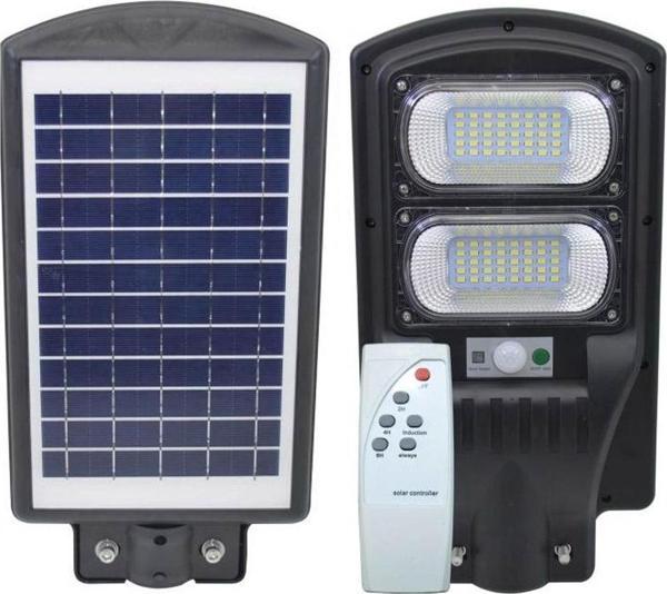SOLAR LEDLİ KUMANDALI 100 WATT SOKAK LAMBASI (AYAĞI UNUTMA) (4401) - Image 1