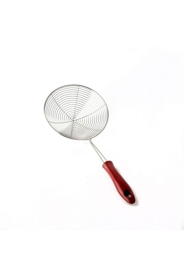 Akhan Ticaret Ews Kırmızı Saplı Kevgir 15 Cm - Image 1