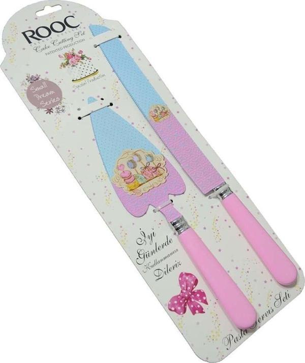 Enfa Asorti Model 2 Parça Lüx Rooc Pasta Servis Seti - Image 1