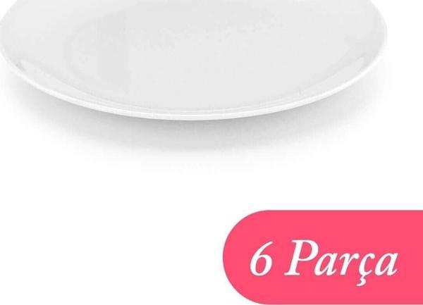 Tria Melamin Ent Serisi Servis Tabak 6'Lı Paket 17 Cm - Image 1