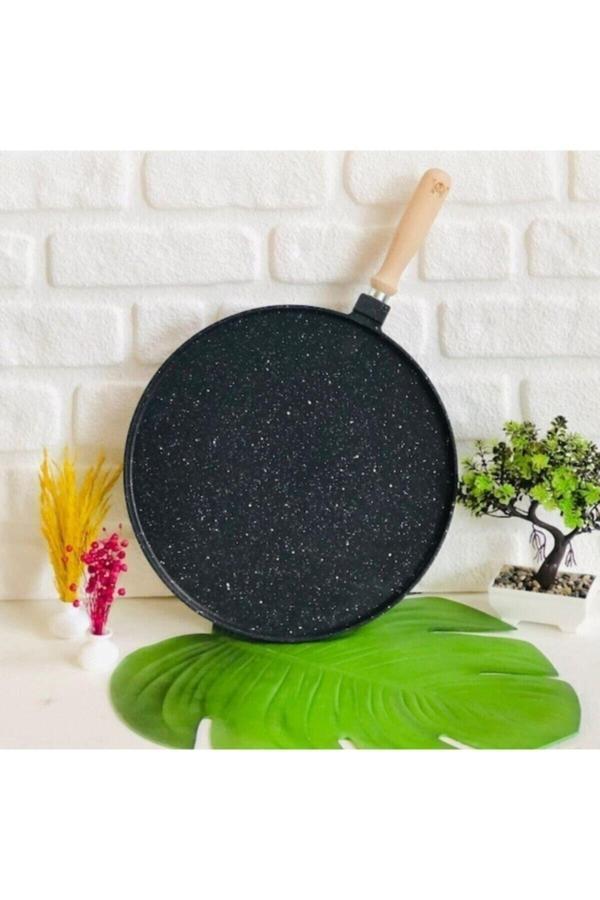 Alkar 36 Cm Döküm Bazlama Gözleme Tavası - Image 1