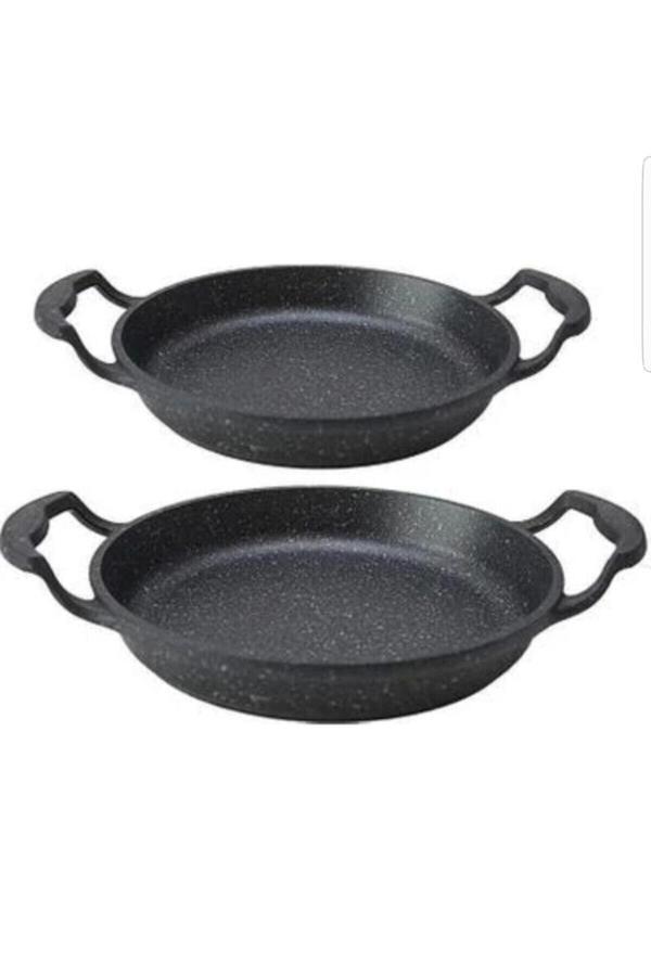 Alkar Berta Döküm 20Cm Yanmaz Yapışmaz Sahan 2Li - Image 1