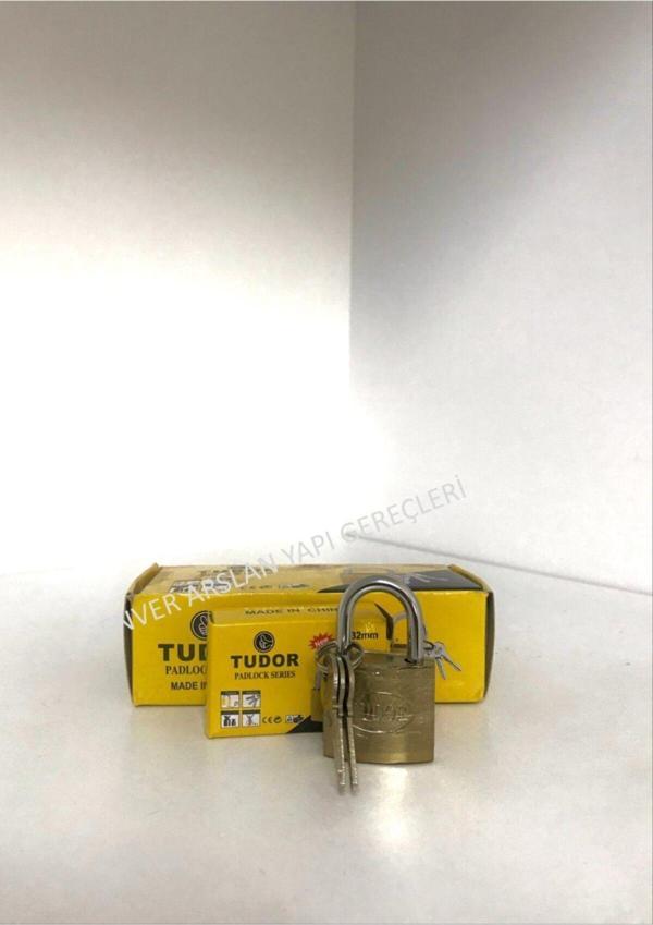 Tudor 6'Lı Sarı Asma Kilit 32 Mm - Image 1