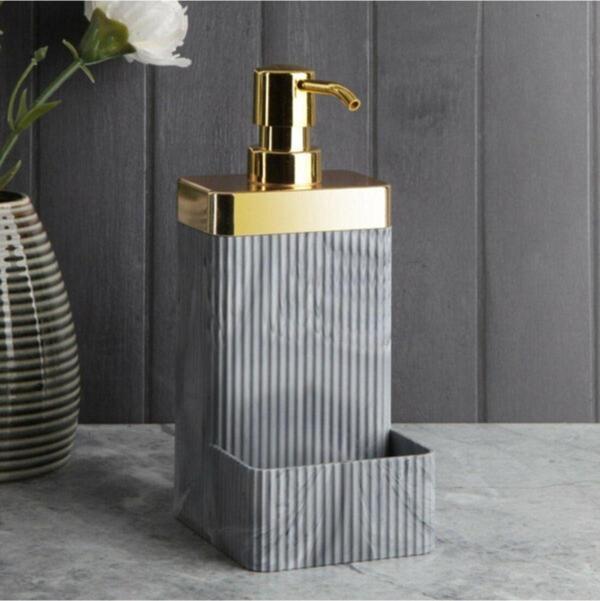 Perotti Sıvı Sabunluk Lisbone Marble Gold - Image 1