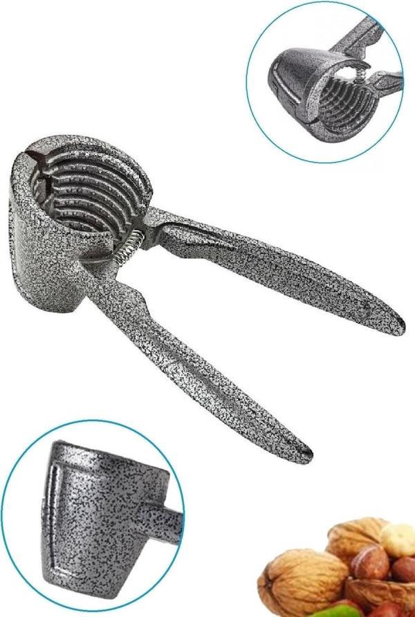 Epicsa Ceviz Kıracağı Paslanmaz Metal Yaylı Basmalı Badem Fındık Kıracak - Image 1
