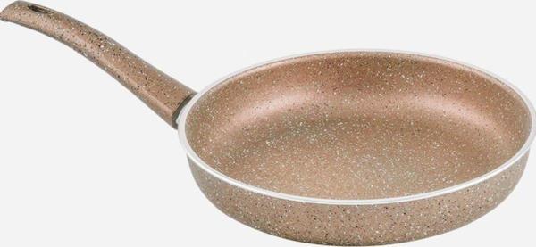 Alkar Sultan Tek Saplı Ezme Granit Tava 28 Cm - Gülkurusu - Image 1