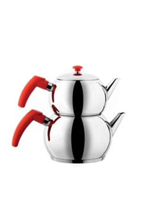 Evimshopping Aile Çaydanlık Kırmızı - Image 1