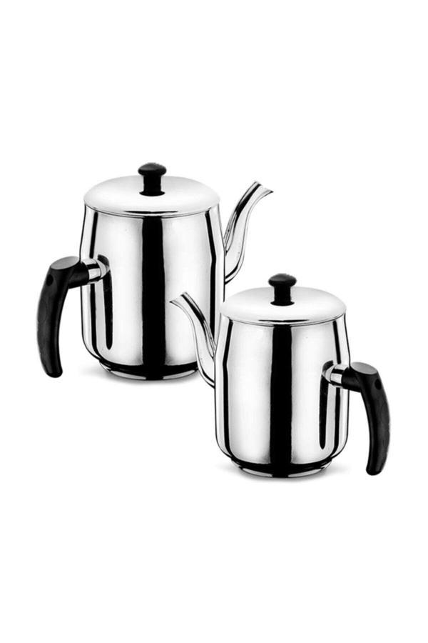 Zenlife Zen Life 430 Çelik Kahveci Demlik 5 No 3.25 Litre 1 Adet - Image 1