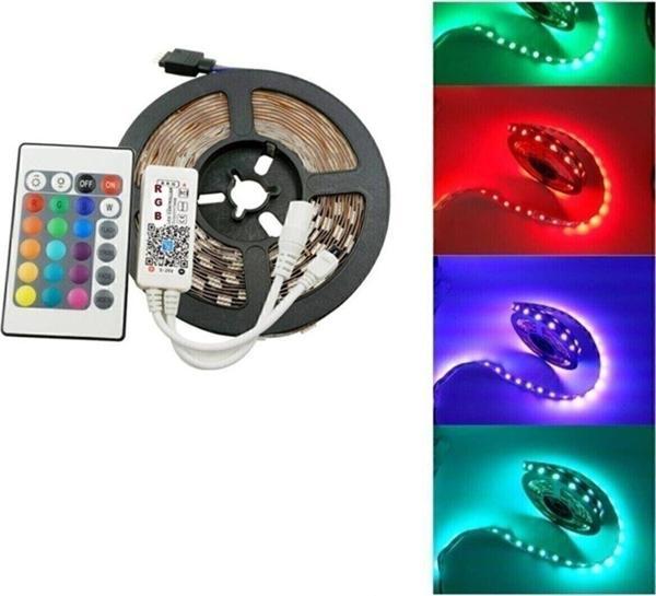 Led Şerit Animasyonlu Tak Çalıştır Kumandalı Trafolu 5 Metre - Image 1