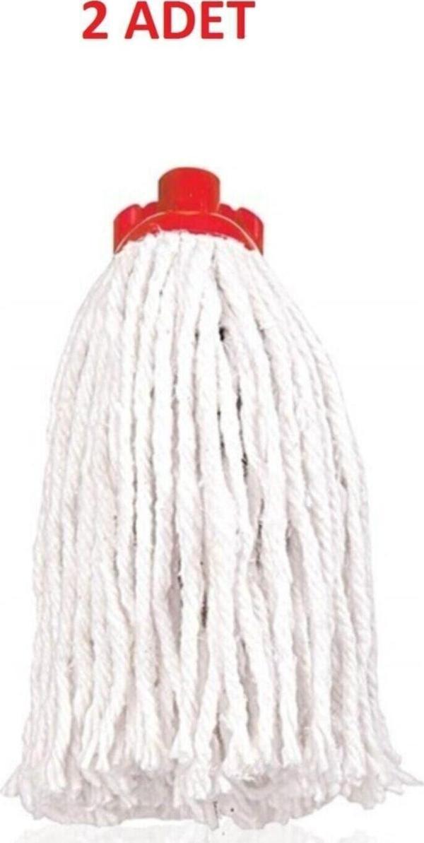 Cotton (2Adet) Ip Mop Püskülü Temizlik Seti Mopu Ip Model (2 Adet) - Image 1