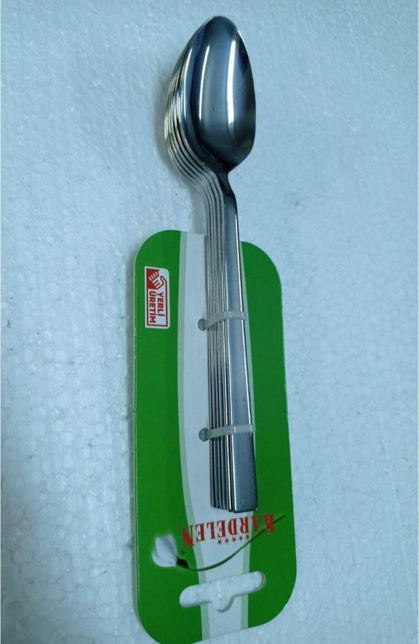 Saba 12 Adet Çubuk Tatlı Kaşık - Image 1