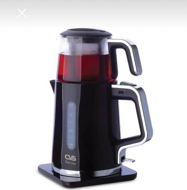 Cvs Dn 1541 Tea Me Deluxe Çay Makinesi Siyah - Image 1