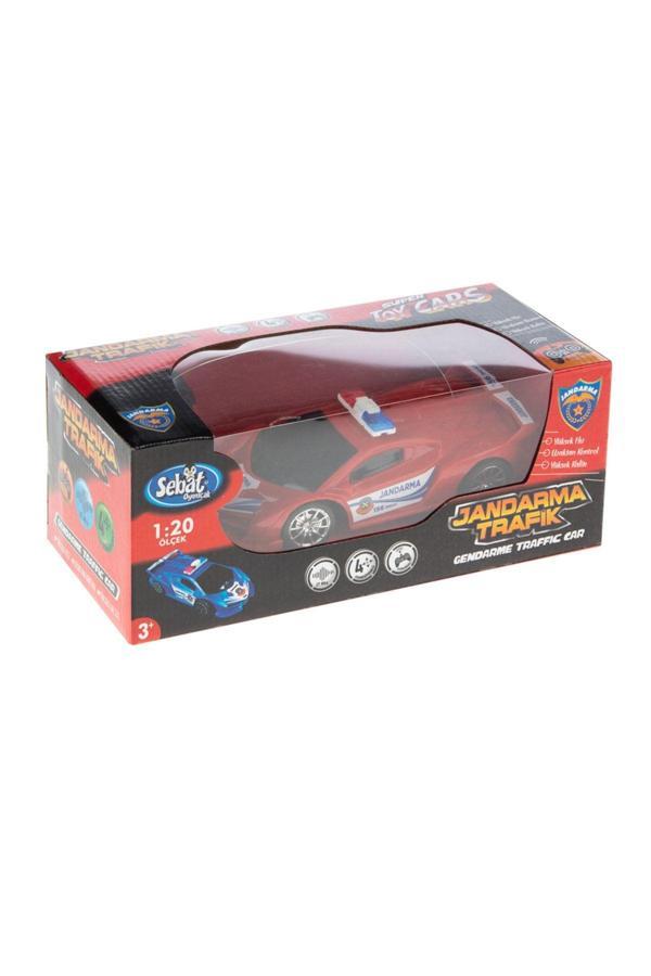 Sebat Oyuncak Sebat Uzaktan Kumandalı Pilli Jandarma Trafik Araba Full Fonksiyon 1/20 Ölçek Sb-2038 3126 - Image 1