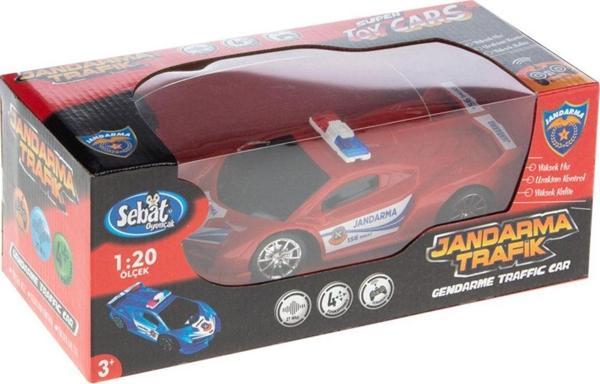 Sebat Oyuncak Sebat Uzaktan Kumandalı Pilli Jandarma Trafik Araba Full Fonksiyon 1/20 Ölçek Sb-2038 3126 - Image 1
