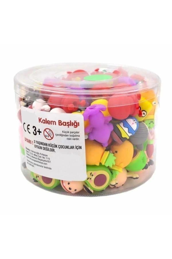 Misyon Silikon Kalem Başlığı Kalem Süsü 120 Adet - Image 1