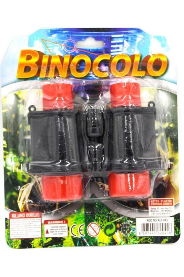 Nazar Binocolo Oyuncak Dürbün - Kırmızı - Image 1