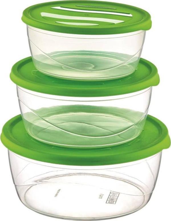 Çankaya 3 Lü Karizma Yuvarlak Set (3,70 Lt) 6 Lı - Image 1