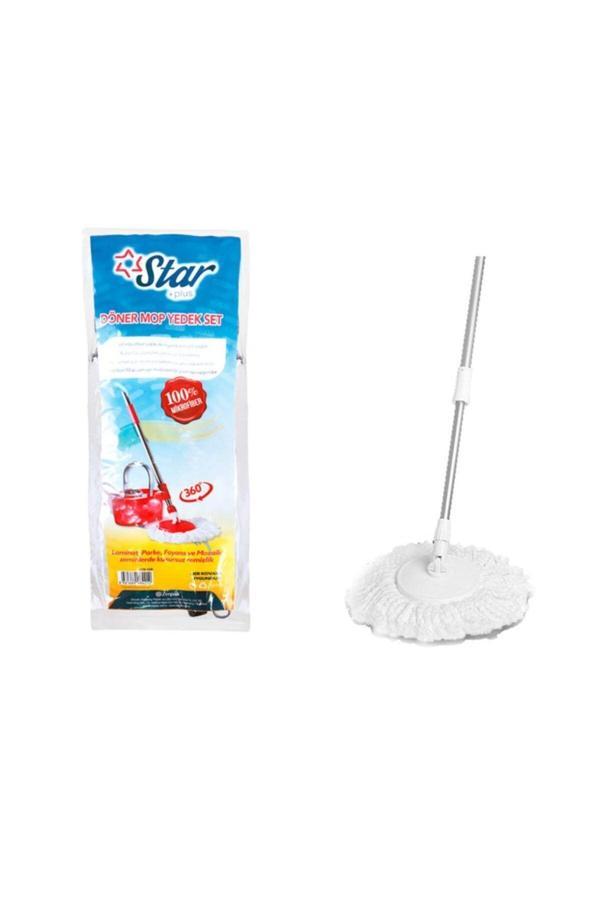 Okularenkkat Starplus Dönerli Başlıklı Mop Yedek Set Str120 - Image 1