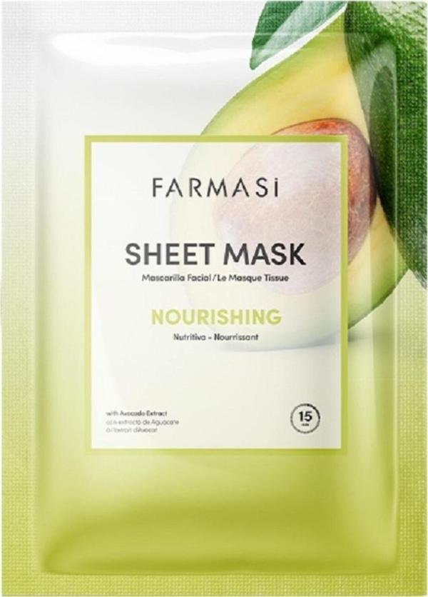 Farmasi Nourıshıng Avokadolu Kağıt Maske - Image 1