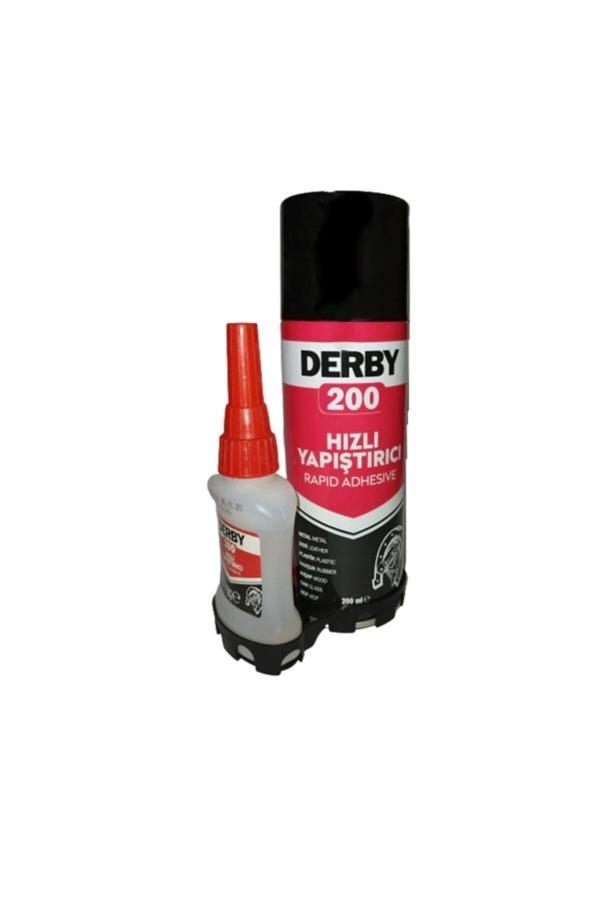 Derby Hızlı Yapıştırıcı, Activator 200 Ml + Yapıştırıcı 35 Gr - Image 1