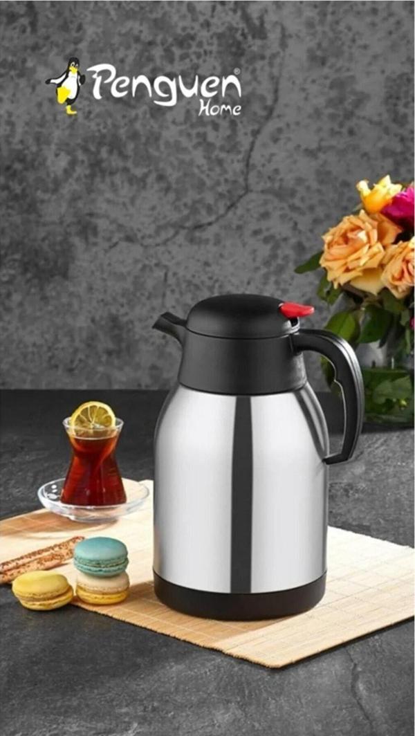 Dgs Penguen 2Lt Termos Paslanmaz Çelik Çay Termos 2 Litre - Image 1