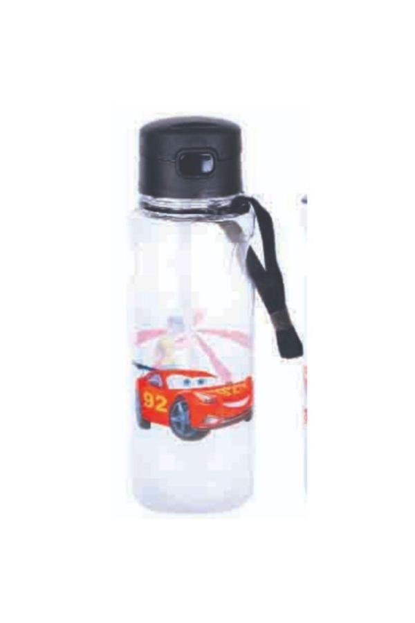 Doğuş Imma Pc Matara Pipetli Araba Desenli 650 Ml Siyah - Image 1