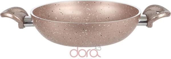 Dora Quantum 4 Mm Gülkurusu 18 Cm Çift Kulp Omlet-Sahan Tava - Image 1