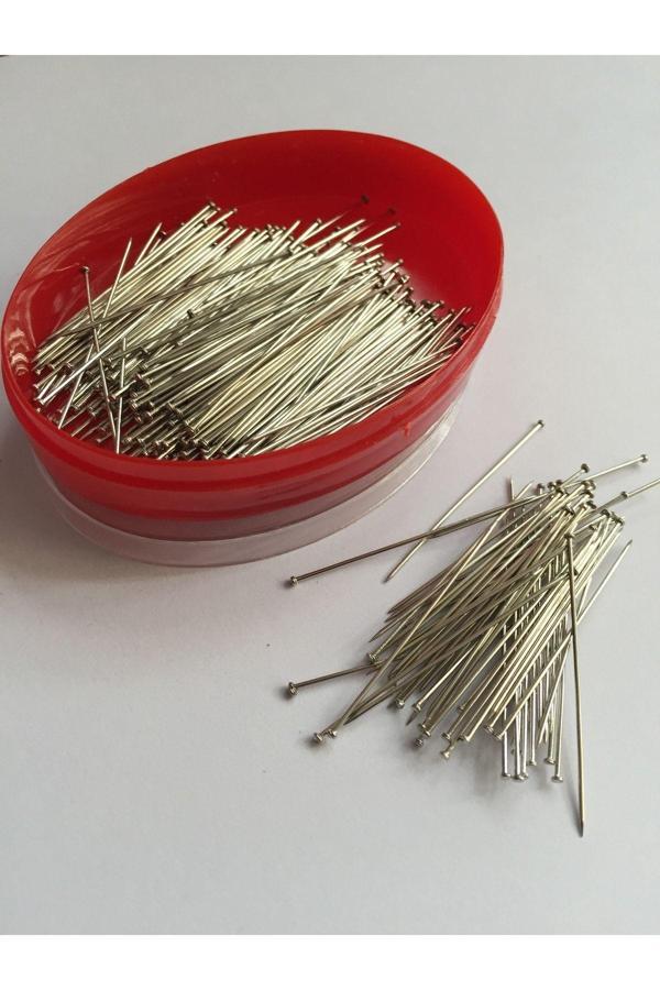 Sermet Süs Dünyası Çelik Toplu Iğne 34 Mm 25 Gram - Image 1