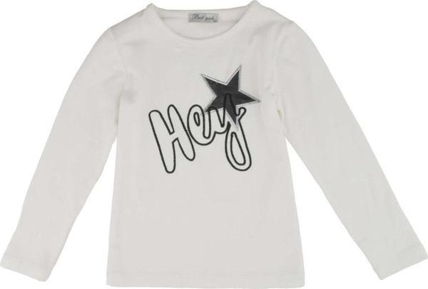 HEY NAKIŞLI BLUZ Siyah - Image 1