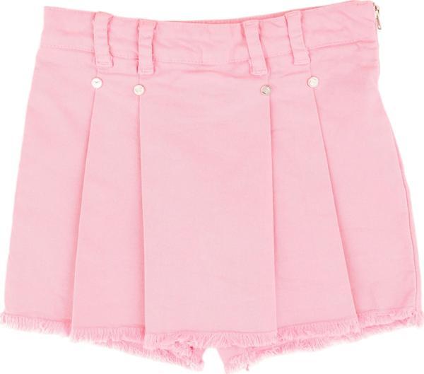 PİLELİ ŞORT ETEK Pembe - Image 1