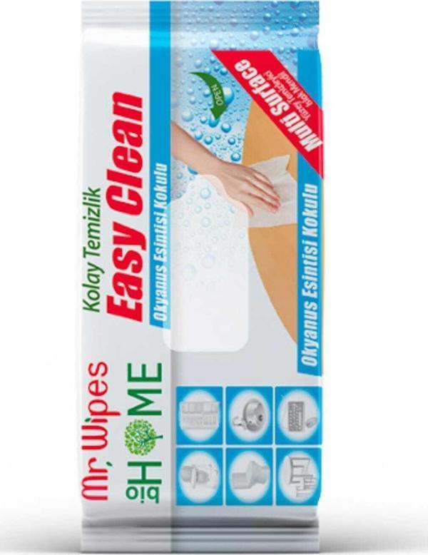 Farmasi Mr. Wipes Çok Amaçlı Yüzey Temizleme Mendili - Okyanus Ferahlığı 40 Yaprak 8690131110352 - Image 1