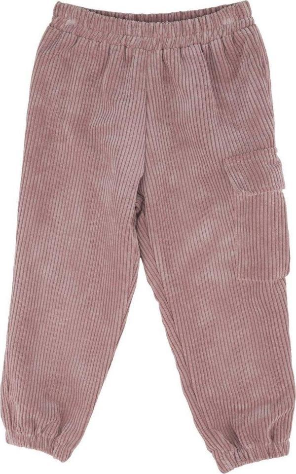 CEPLİ KADİFE PANTOLON Pudra - Image 1