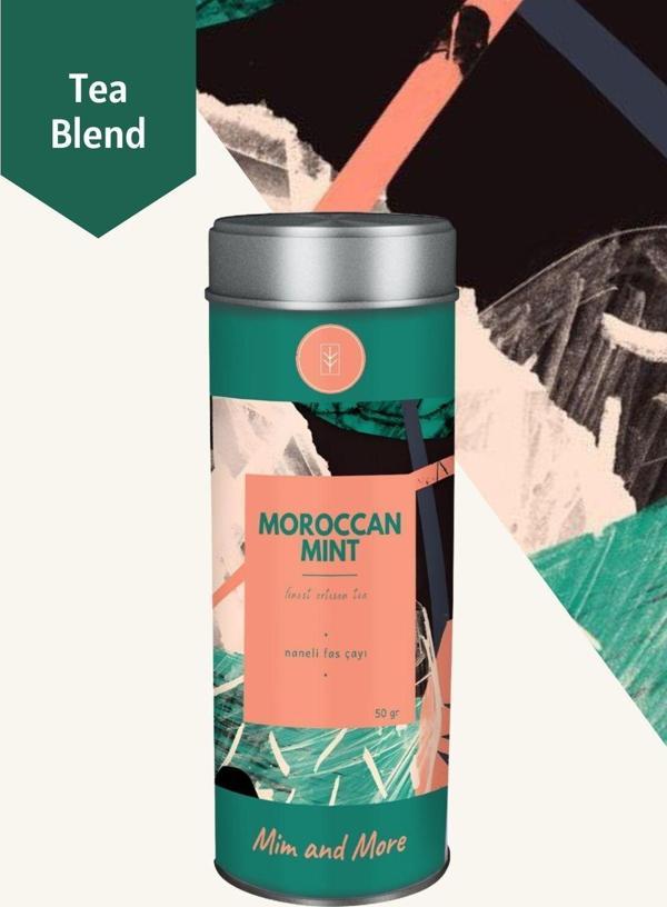 Mim And More Moroccan Mint Tea - Naneli Fas Çayı, 50 Gr - Image 1