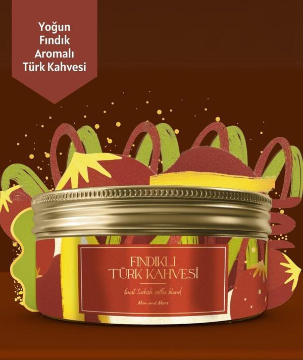 Mim And More Fındıklı Türk Kahvesi Fındık Aromalı Türk Kahvesi 150 Gr - Image 1