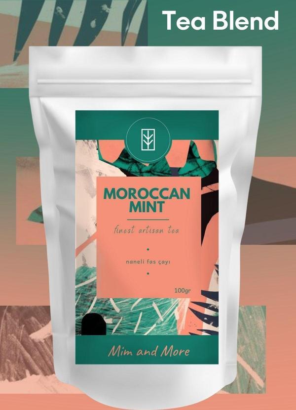 Mim And More Moroccan Mint Tea - Naneli Fas Çayı, 100 Gr - Image 1