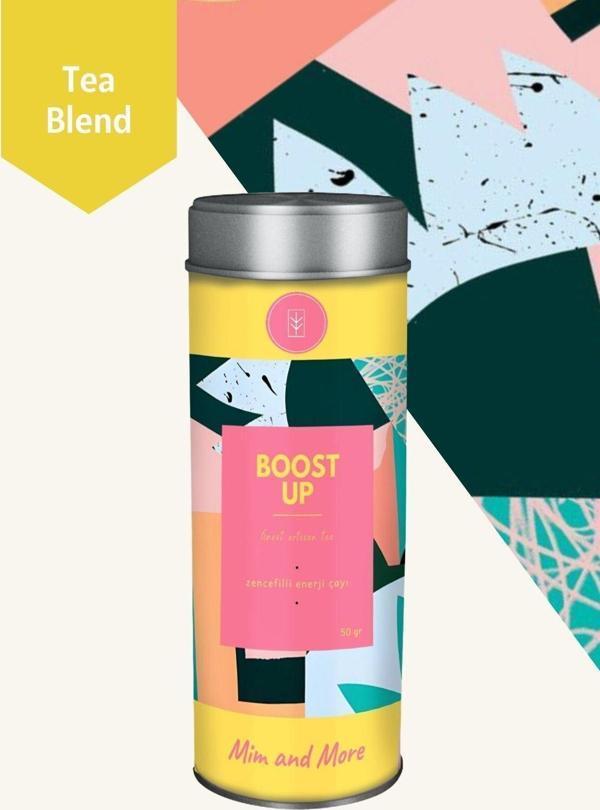 Mim And More Boost-Up Tea - Zencefilli Enerji Çayı, 50 Gr - Image 1