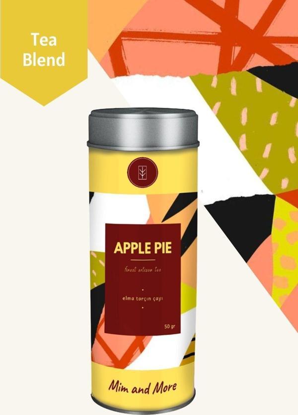 Mim And More Apple Pie Tea - Elmalı Tarçınlı Çay, 50 Gr - Image 1